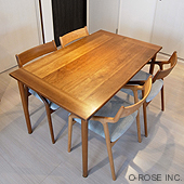 オー・ローズ ファニチャー 村澤一晃さん 宮崎椅子製作所 MMテーブル