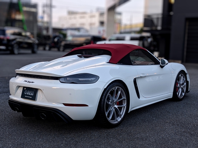 ポルシェ718スパイダー 4．0 左H PDLS＋ クラシック