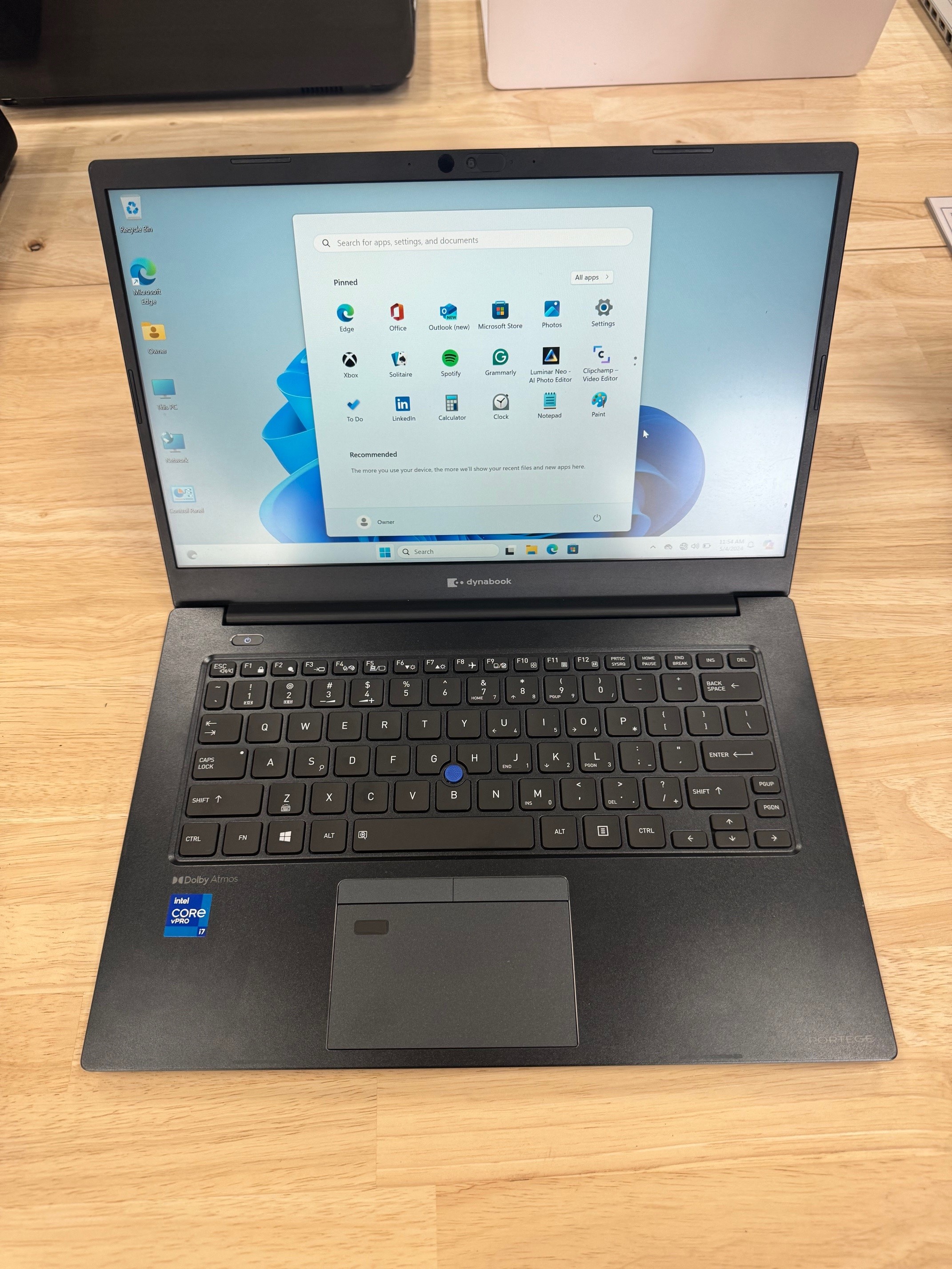 Toshiba Portege X40-J i7 CPU 11th Gen 1TB Solid State 32GB RAM 14