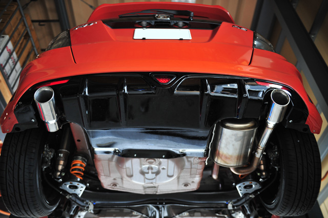 ノブレッセ GE系フィット/フィットハイブリット マフラーカッター