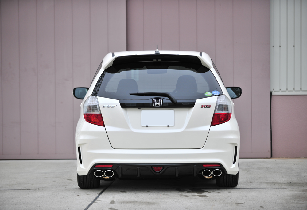 ノブレッセ GE系フィット タイプユーロ左右4本出しマフラー