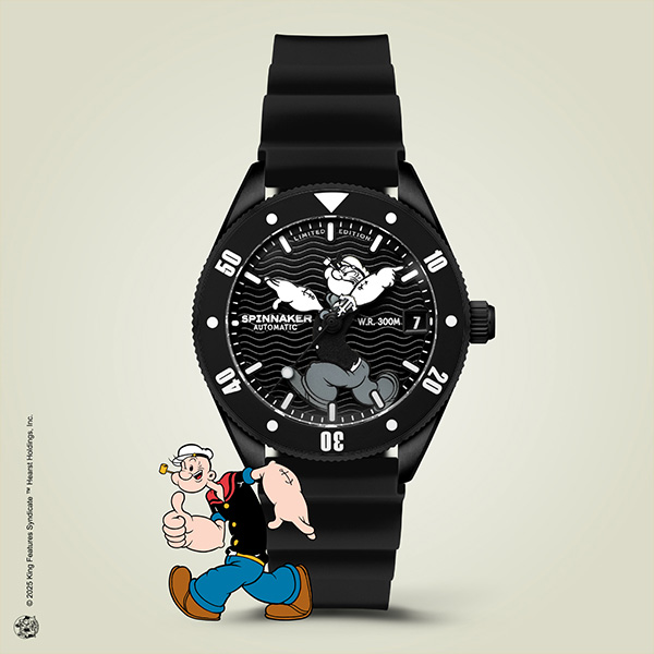 SPINNAKER スピニカー CHALLENGER AUTOMATIC POPEYE ANCHOR ARMS