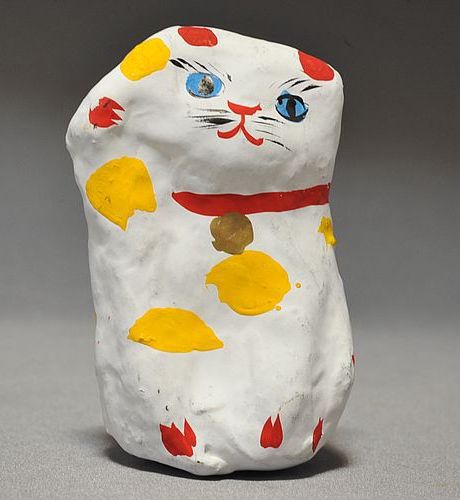 ねこれくと 招き猫 佐原張り子