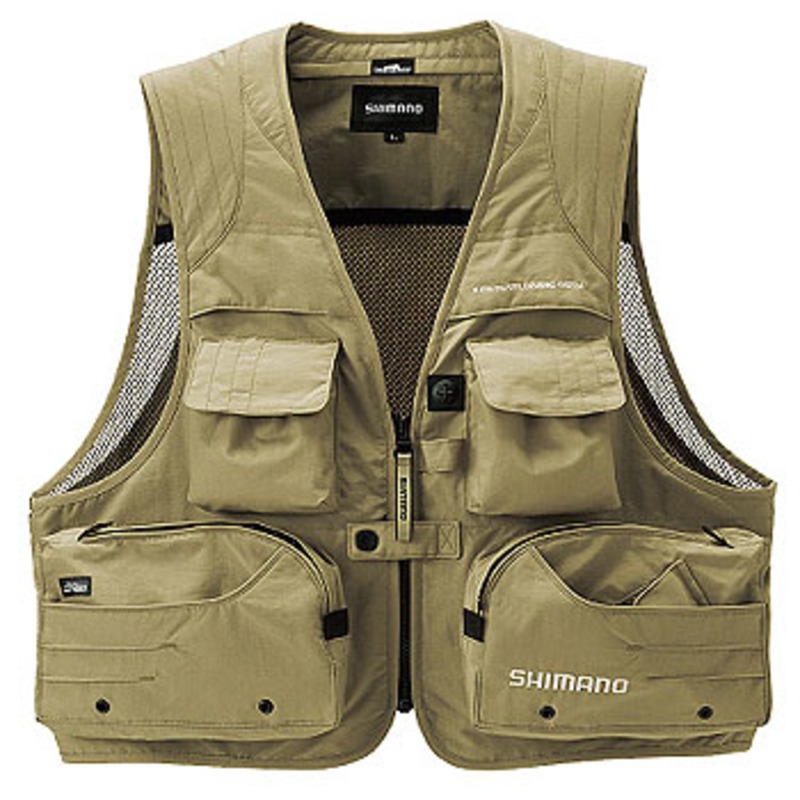 シマノ(SHIMANO) 撥水フィッシングベスト 974211｜アウトドア用品