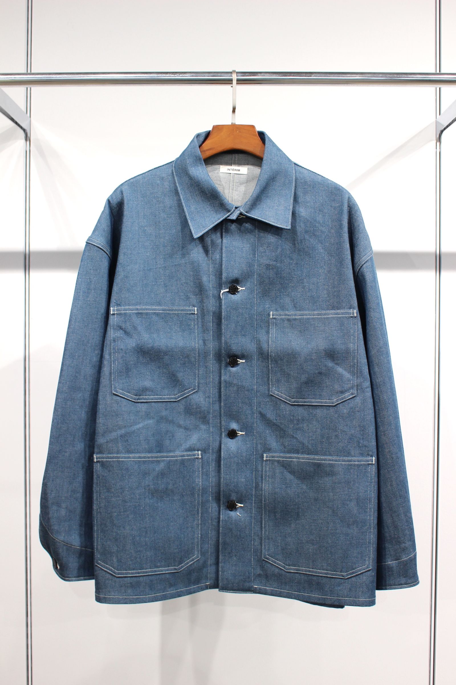 INTERIM - HYPER BIG 10oz BLUE SHUTTLE DENIM 13STARS US MILITARY