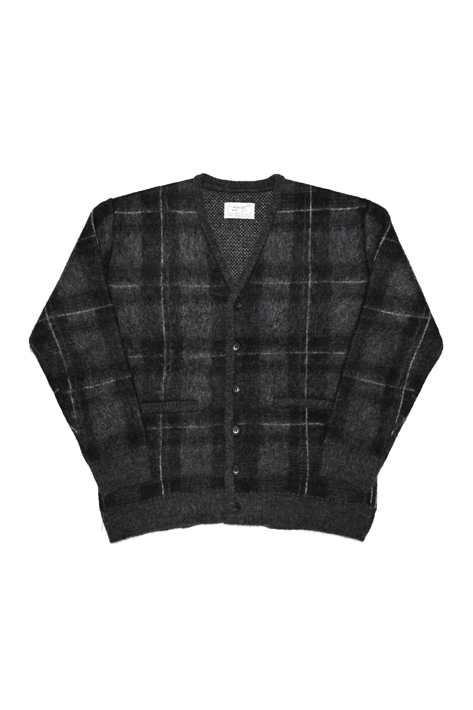 Rafu - Mohair Cardigan | BLACK | カーディガン | NapsNote