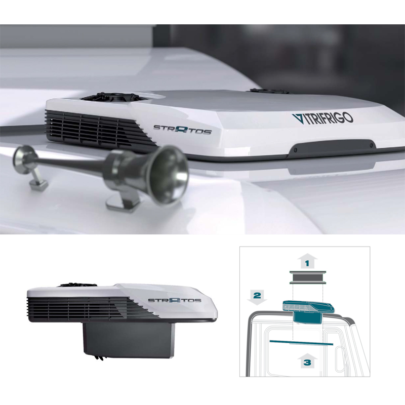 キャブ用ルーフエアコン Stratos6000 24V | ニュージャパンヨット