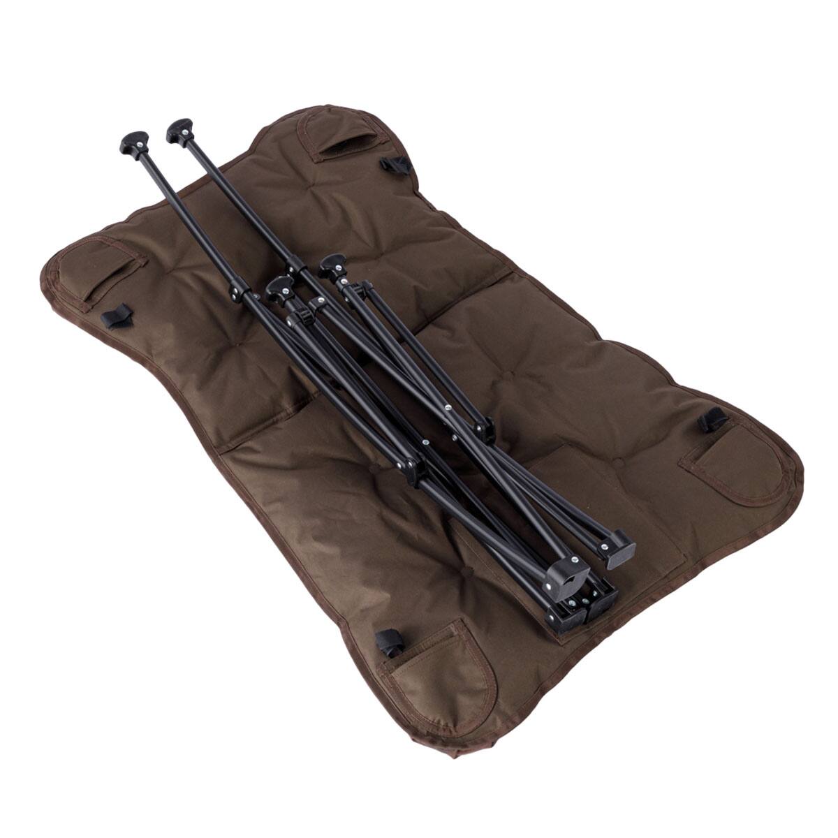 洗える＆はっ水 バタフライチェア(ハイバック ブラウン CO1SS