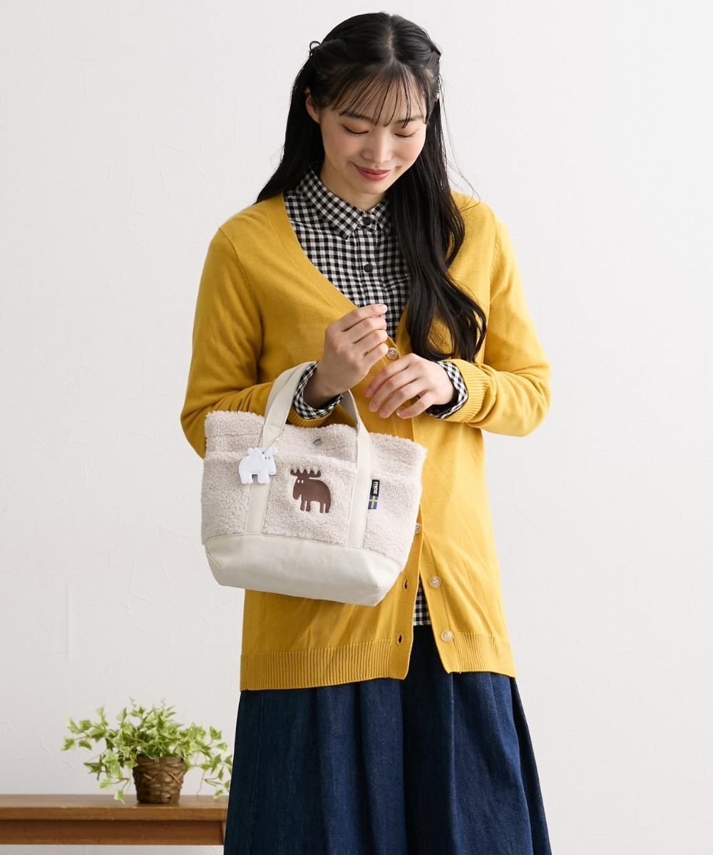 moz（モズ）多収納ミニトートバッグ（リフレクター付） 通販【ニッセン】