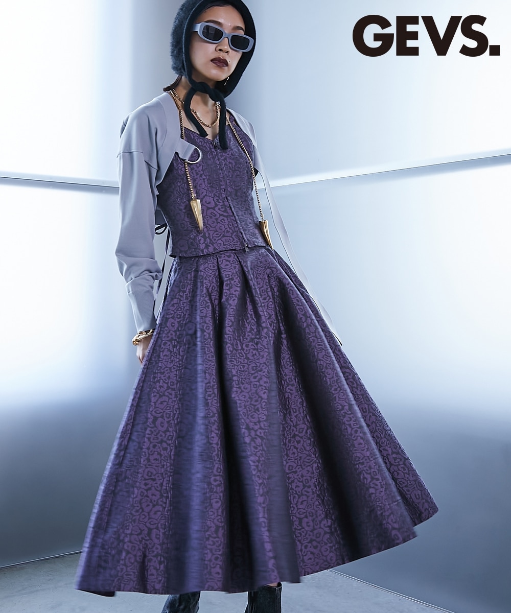 2点セット(ビスチェ+スカート)＜大きいサイズ有＞GEVS. 通販【ニッセン】