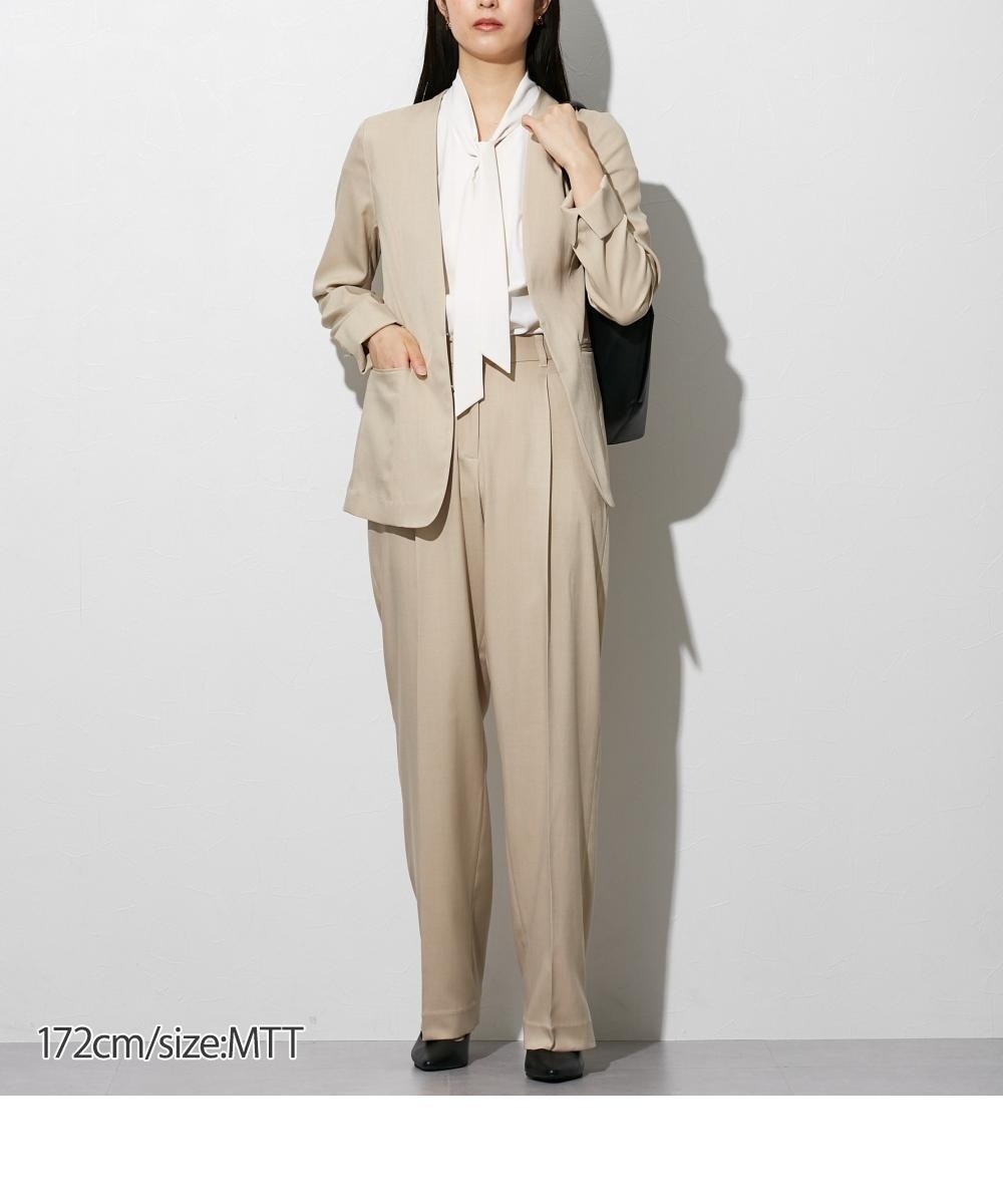 レディーススーツ】洗濯機で洗える セットアップ対応 高身長 ノー