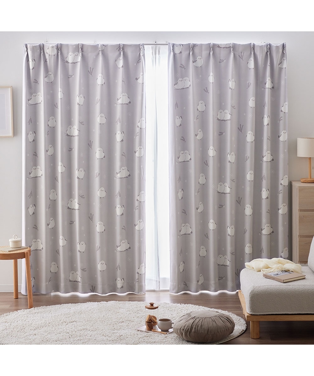 カーテンセット】1級遮光カーテン（遮熱・形態安定）＆遮像・UVカット