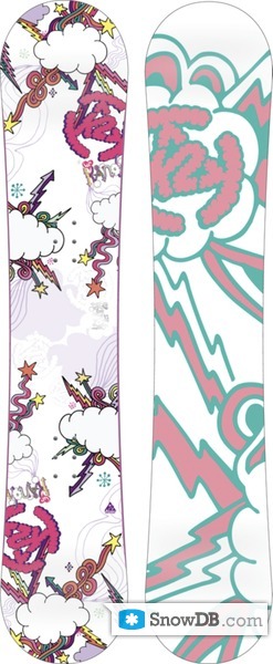 Snowboard K2 Lil Kandi 2011/2012 :: Snowboard and ski catalog