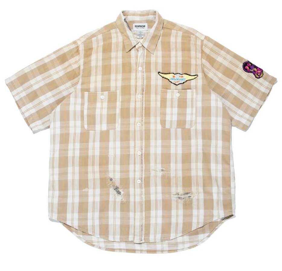 ELIMINATORS S/S FLANNEL SHIRT ネルシャツ-バウワウ 通販 BOW WOW