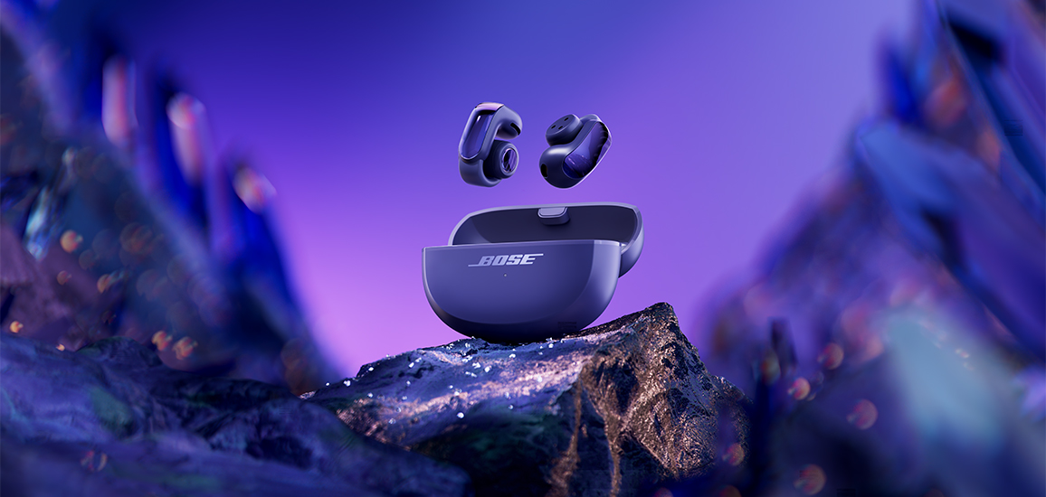 完全ワイヤレスイヤホン Bose Ultra Open Earbuds ミッドナイト