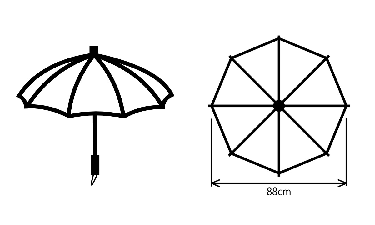 arata - AU-08 Folding Umbrella - sokit 東京都練馬区にある山の