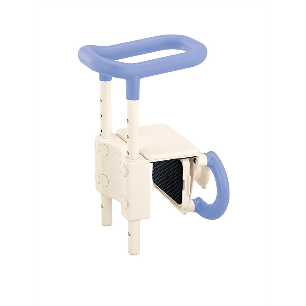 アロン化成 安寿 高さ調節付浴槽手すり UST－130 ブルー