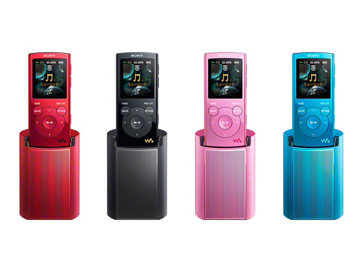 NW-E060Kシリーズ 特長 : スピーカーで楽しむ | ポータブルオーディオ