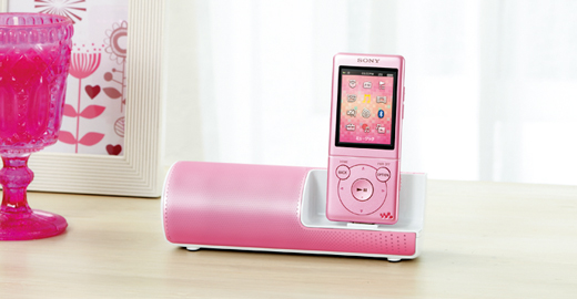 NW-S770Kシリーズ 特長 : 付属スピーカーで楽しむ | ポータブル