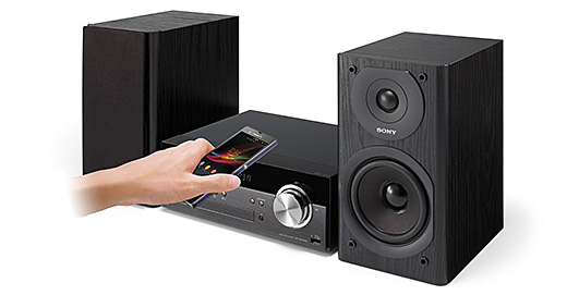 CMT-SBT300W 特長 : Bluetoothでワイヤレスリスニング | システム