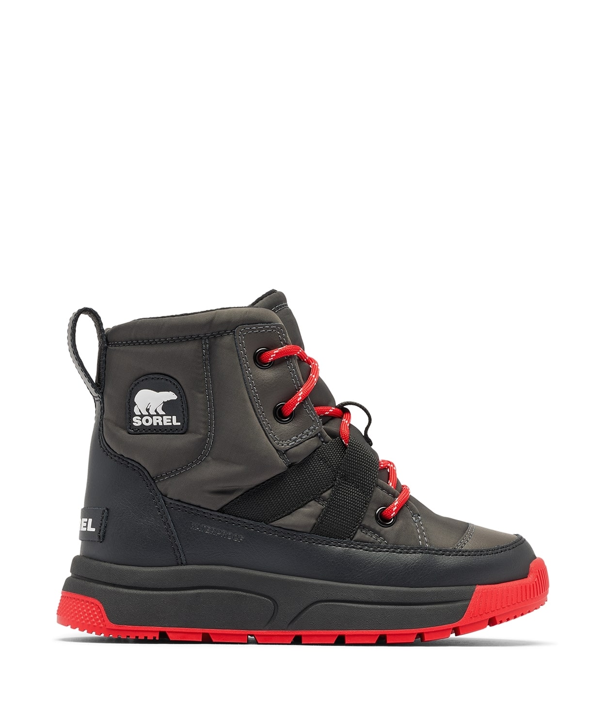 ユース ウィットニー3 ミッド ウォータープルーフ(19 Tawny Buff Black