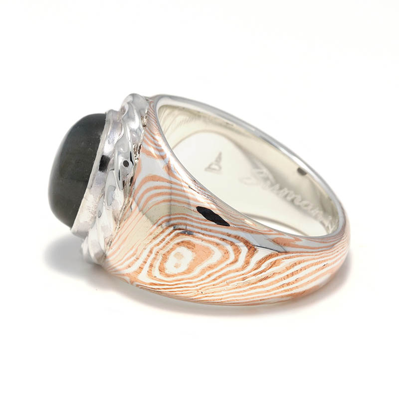 Suman Dhakhwa（スーマンダックワ） Silver Twist Top Ring w