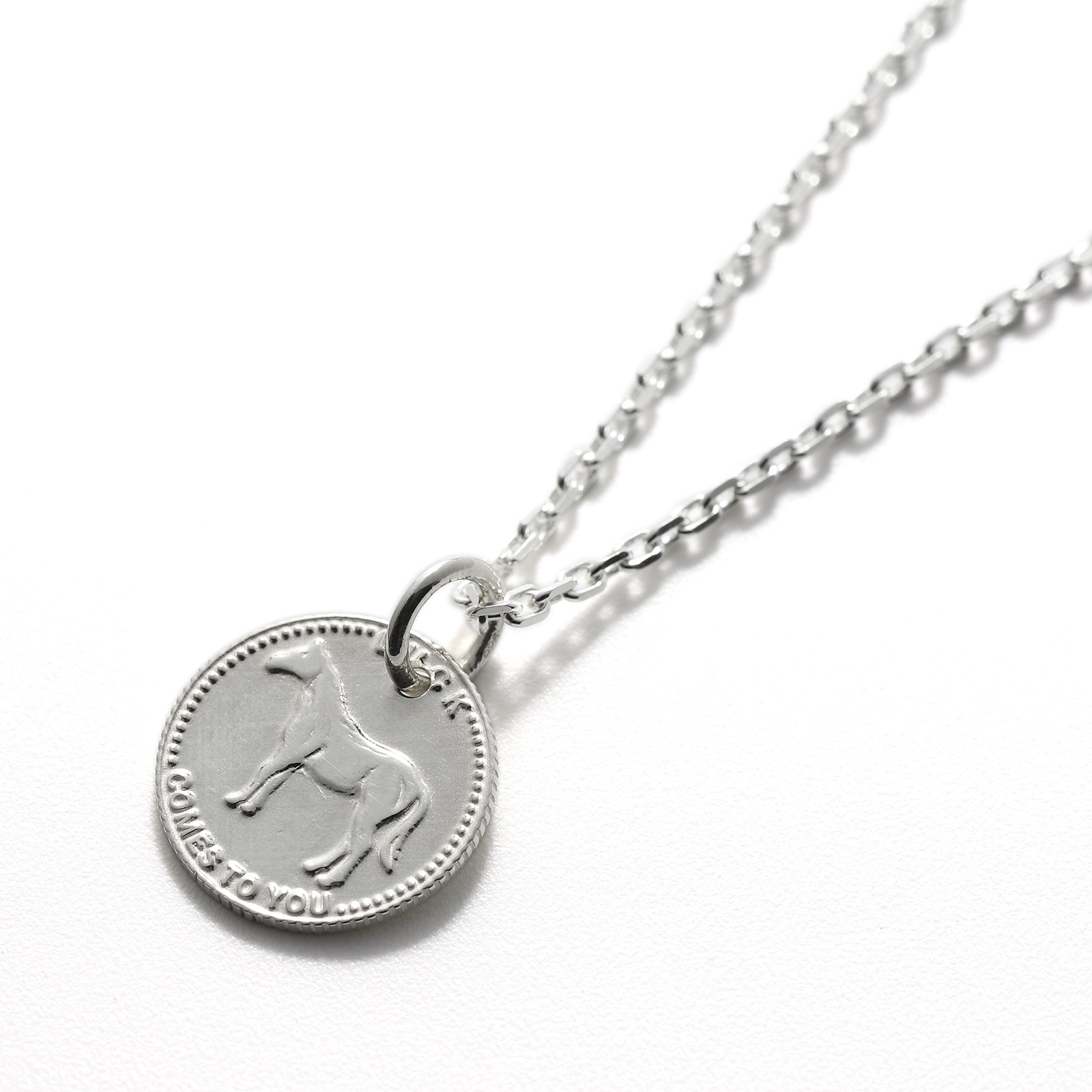 SYMPATHY OF SOUL（シンパシーオブソウル） Luck Horse Coin Pendant