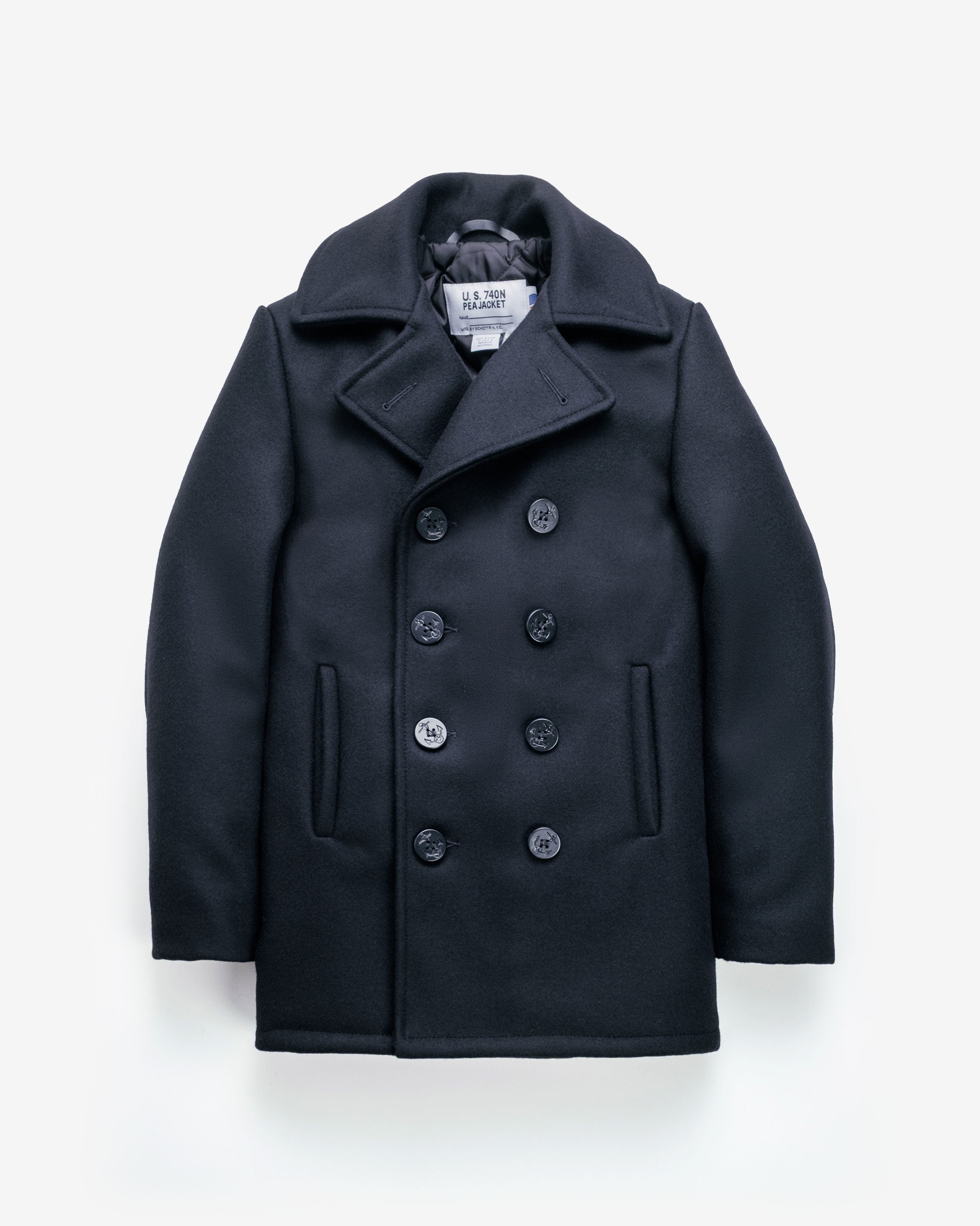 740 | The Original US Navy Peacoat – Schott N.Y.C.