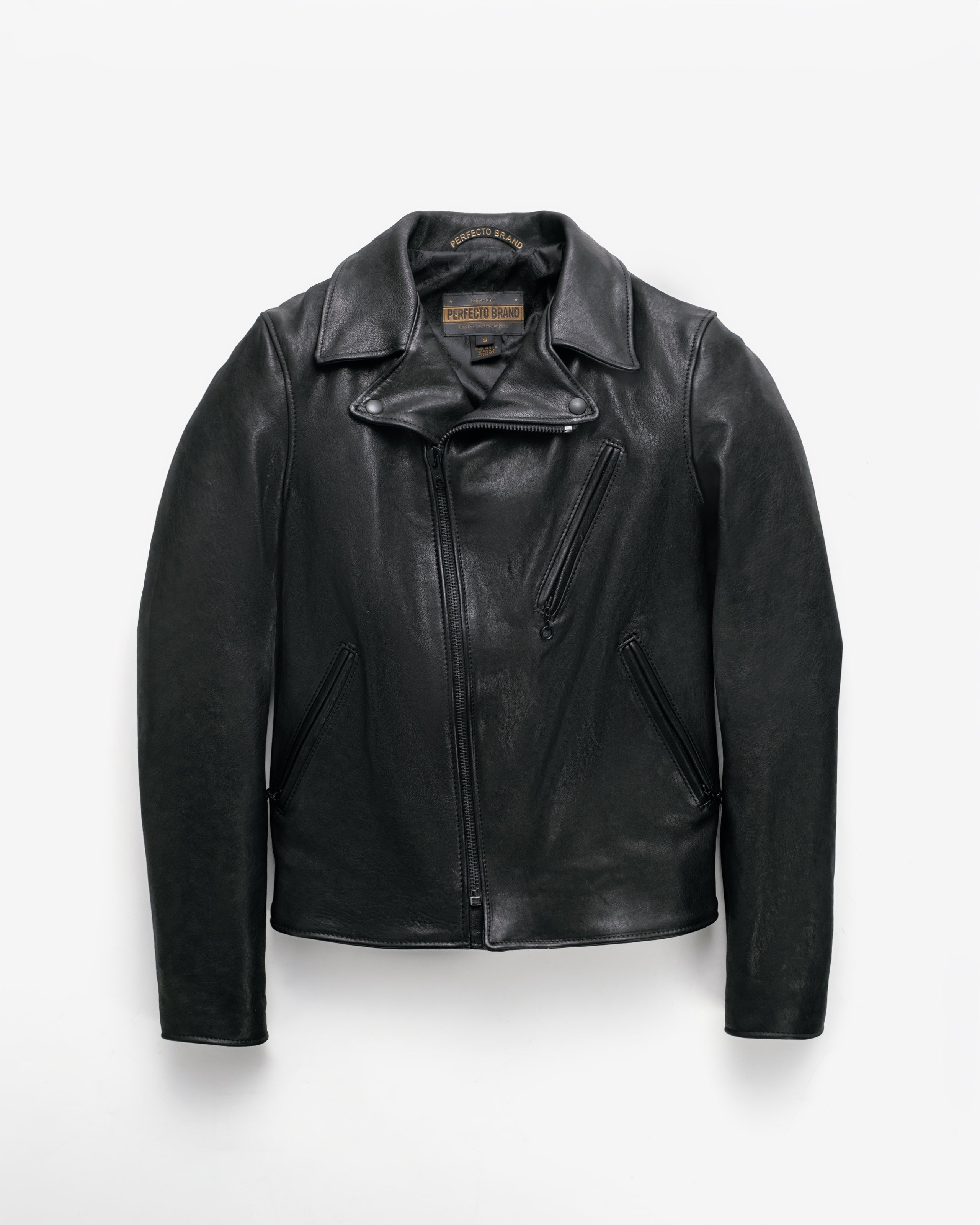 613SH | Slim Horsehide 'One Star' Perfecto® Motorcycle Jacket