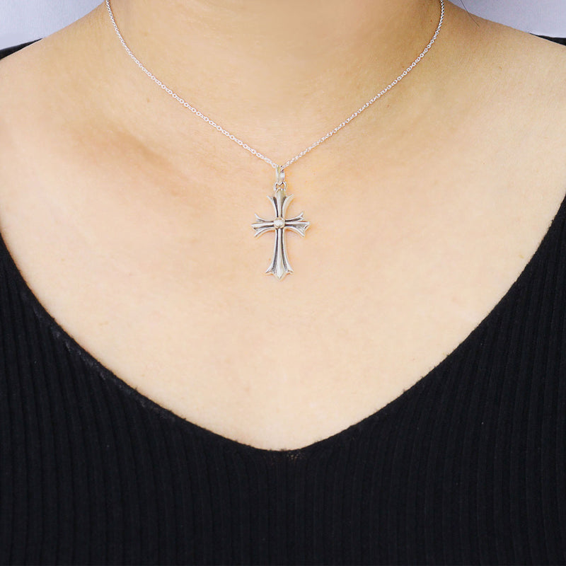 ペンダント トップ クロス シルバー925 アクセサリー トップのみ
