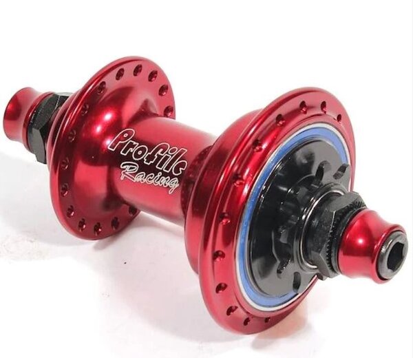 Profile Racing Z-Coaster BMX Hub Red - Ray's Indoor Bike Park