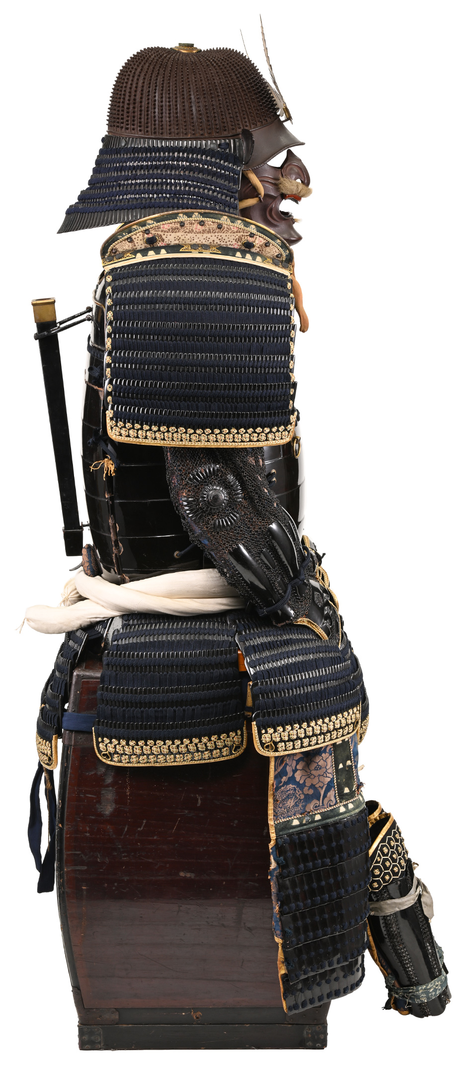 甲冑/鎧 鉄黒漆塗両引合 桶側胸取二枚胴具足(BU-080123)｜刀・日本刀の