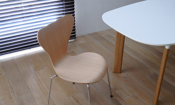 セブンチェア 3107 / ナチュラルウッド ビーチ / クローム脚FRITZ