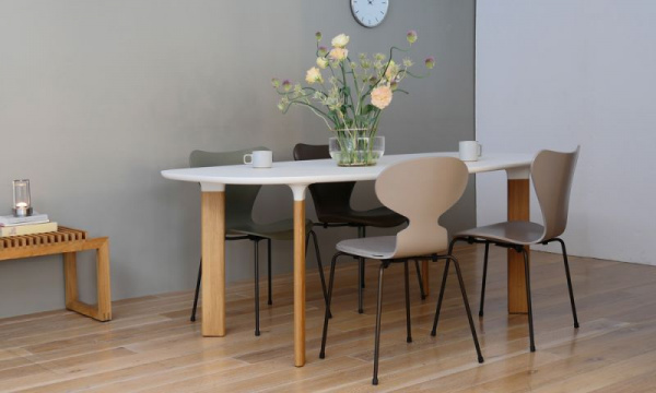 アナログテーブル JH63 W185×D105cm/ ホワイトFRITZ HANSEN（フリッツ