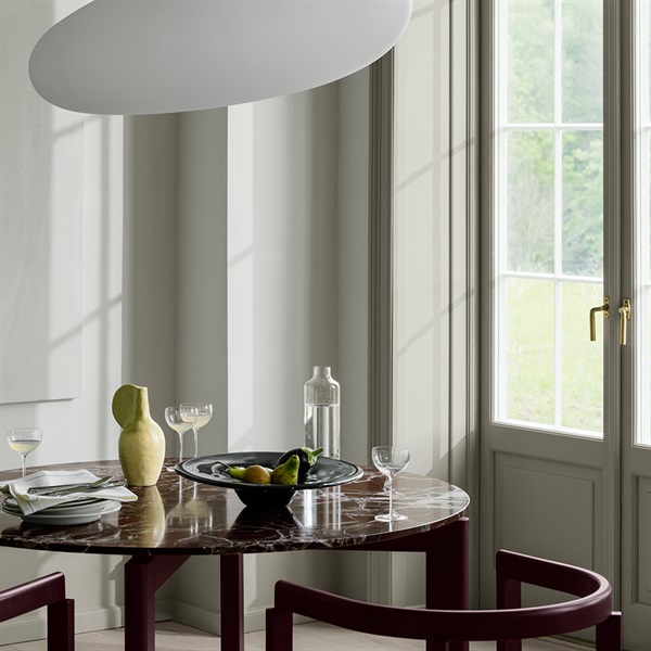 AFTER アームチェア / カラードアッシュ バーガンディFRITZ HANSEN