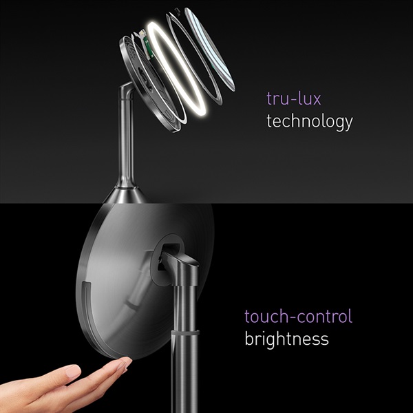 センサーミラー ブライトネス タッチコントロール / シルバー ST3052