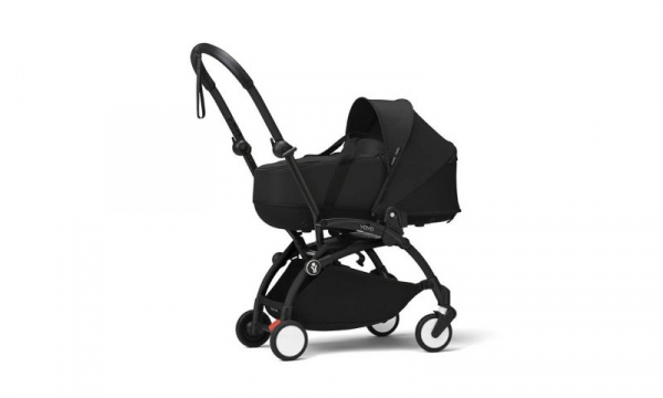 新生児から6か月頃まで】YOYO3 / フレーム ブラック+ニューボーン