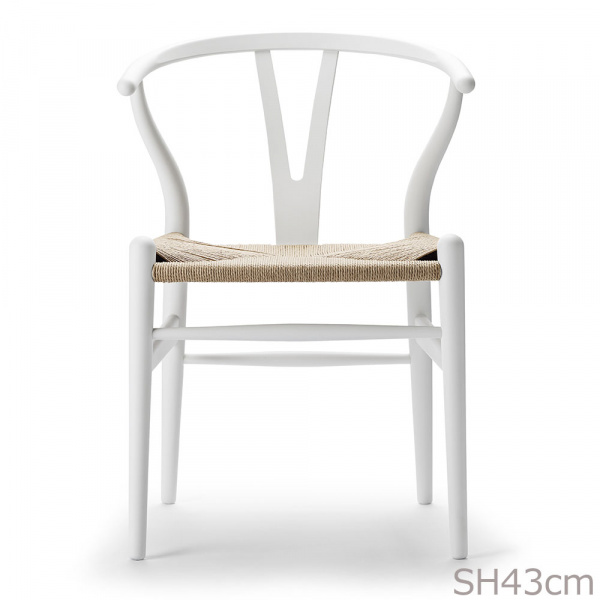 Yチェア CH24 SH43cm SOFT / ナチュラルホワイト 日本サイズCarl