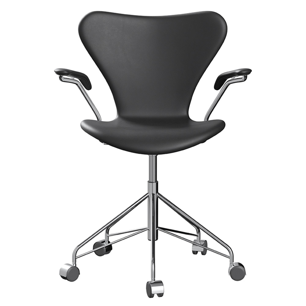 セブンチェア 3217 / フルパディング エッセンシャルレザーブラック