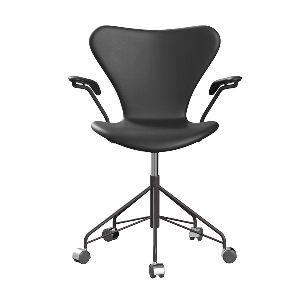 セブンチェア 3217 / フルパディング エッセンシャルレザーブラック