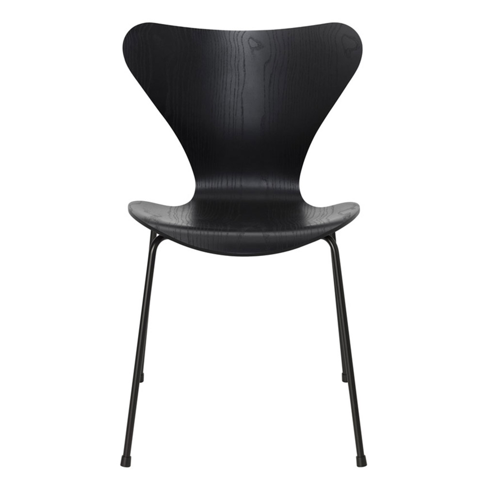 セブンチェア 3107 / カラードアッシュ ブラック / ブラック脚FRITZ