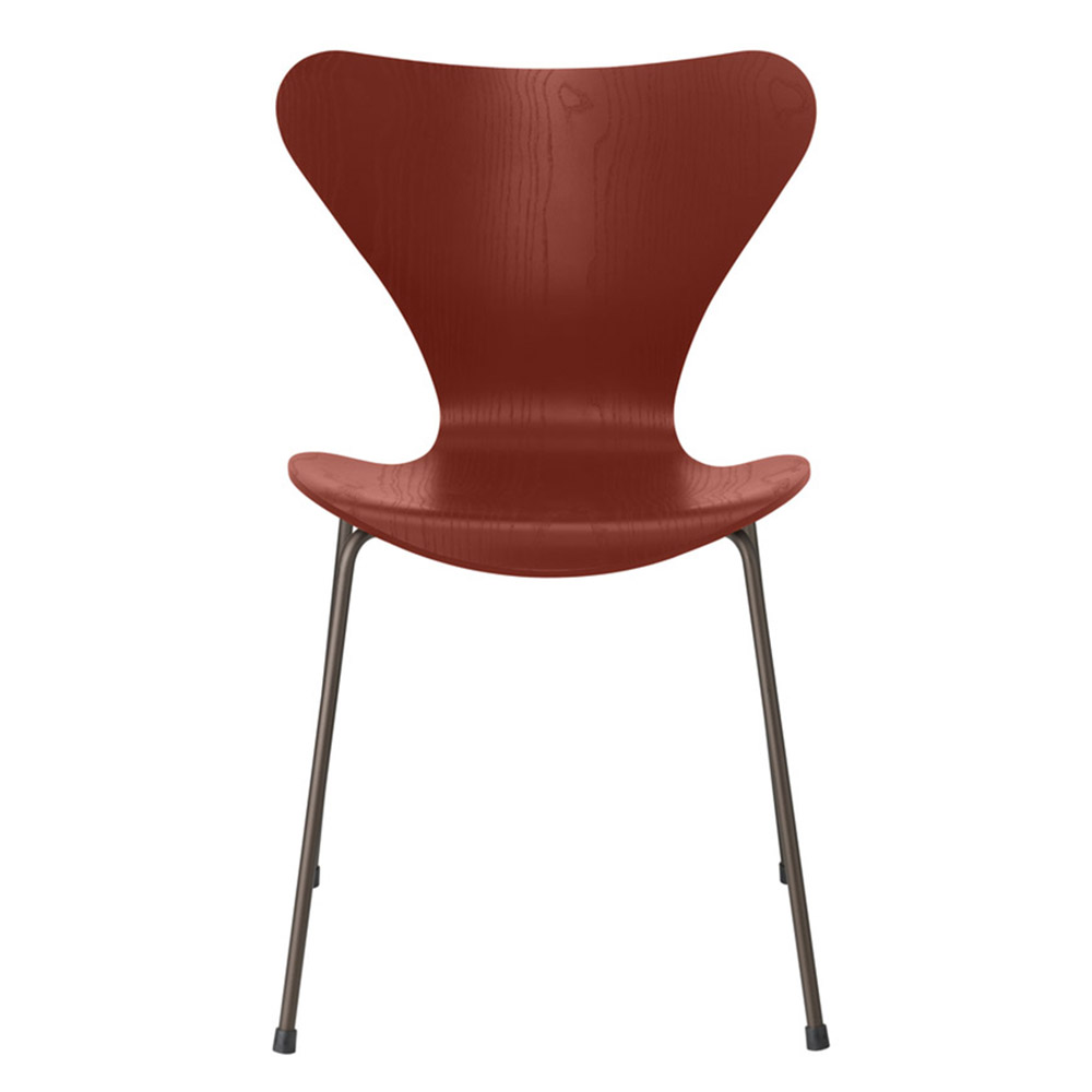 セブンチェア 3107 / カラードアッシュ ベネチアンレッドFRITZ HANSEN