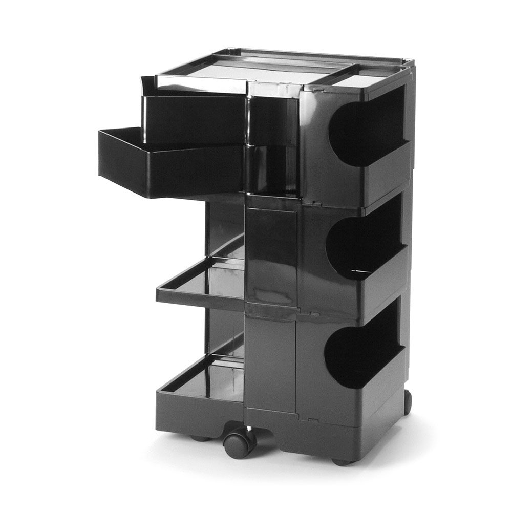 ボビーワゴン 3段2トレイ / ブラックB-Line（ビーライン） | 公式通販