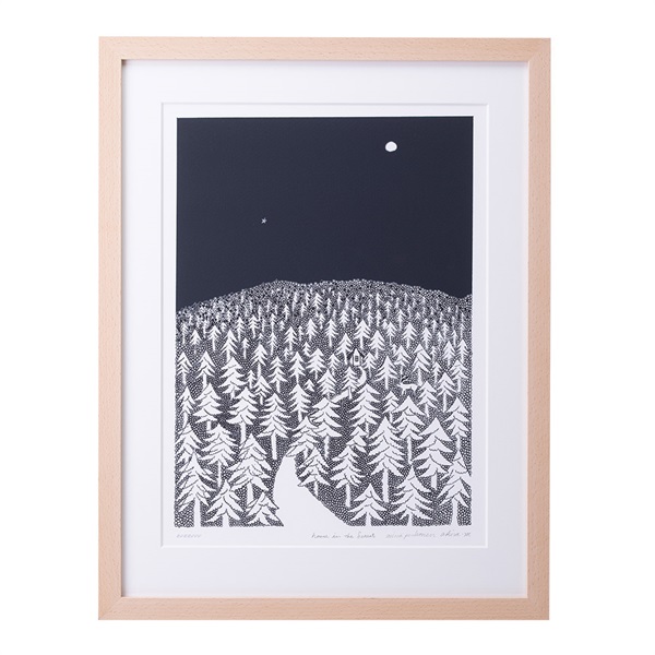 数量限定】HOUSE IN THE FOREST アートポスター 2026 / A3 フレーム