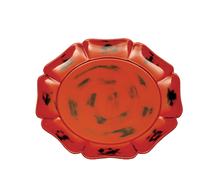 茶道具 黄交趾 牡丹水指 即中斎好写 御室窯