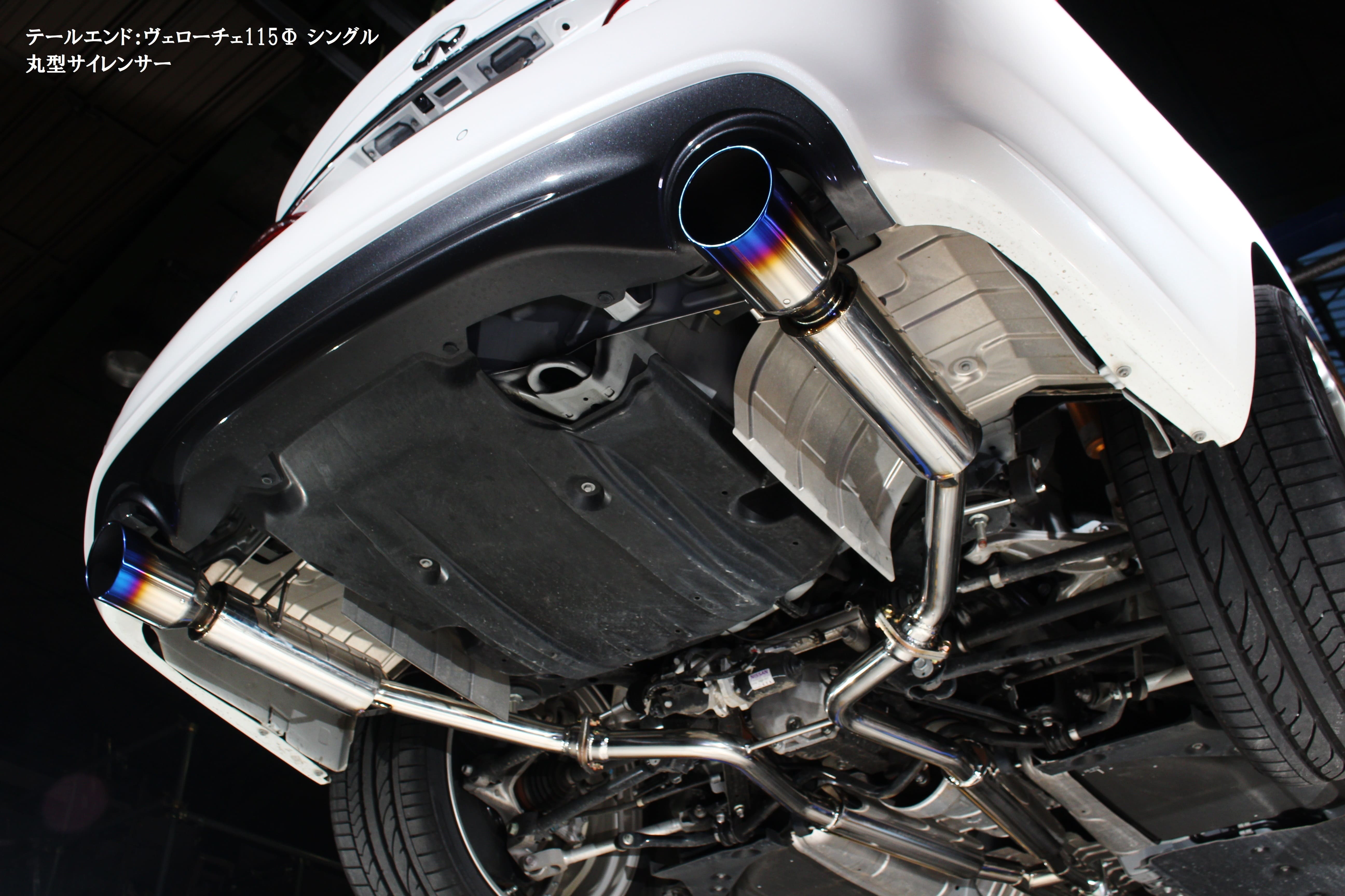 51系フーガ/リアピースマフラー【スタンダード】｜SENSE BRAND