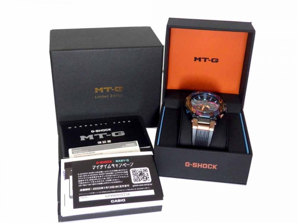 カシオ Gショック MTG-B2000XMG-1AJR レインボーマウンテン