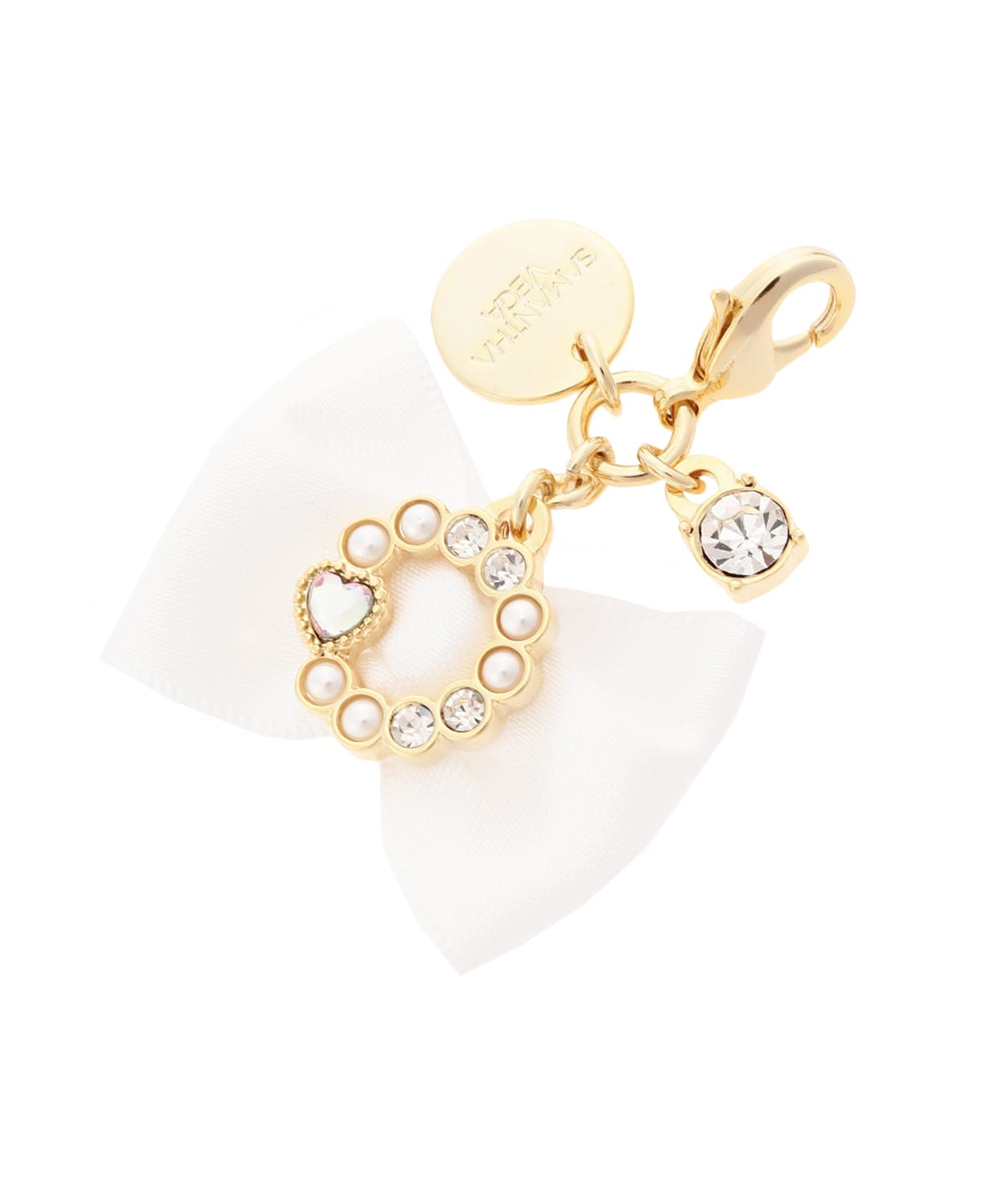 K18 WG ハートエタニティリング(7号 K18 ホワイト): Samantha Tiara