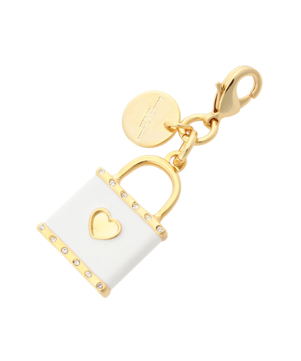 ハートロックファスナーチャーム(FREE ホワイト): Samantha Thavasa