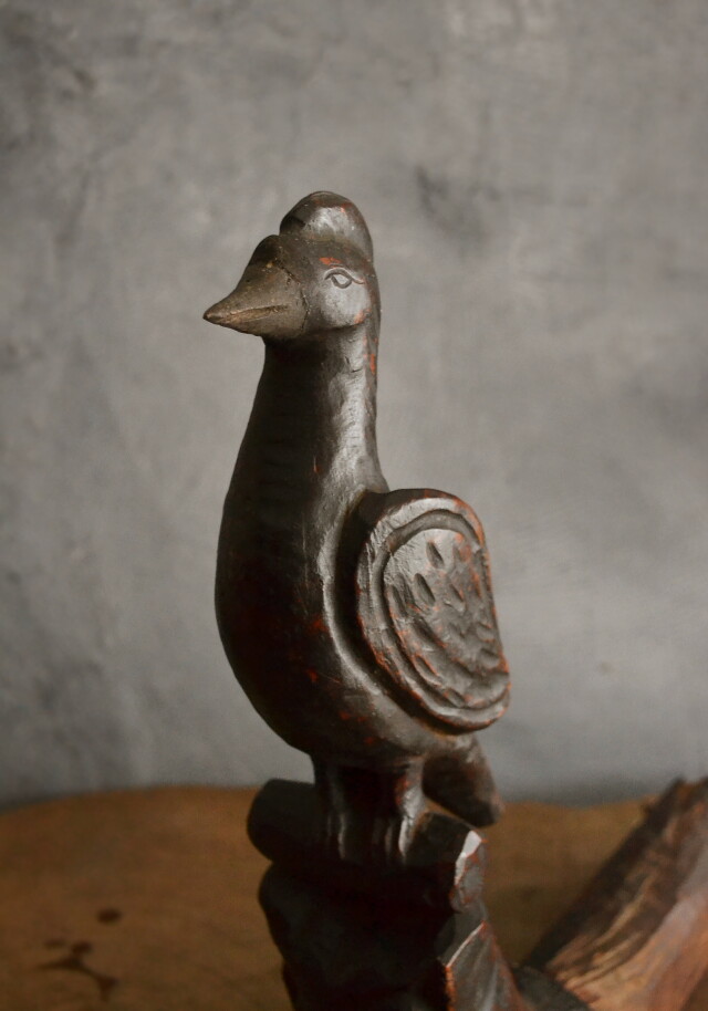 Antique Sam's Collection李朝 木製雑像 チャプサン 木俑 モグ